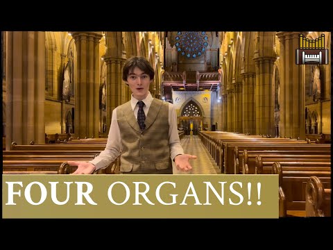 This Church Has FOUR Pipe Organs!! A Tour of St Mary's Cathedral, Sydney