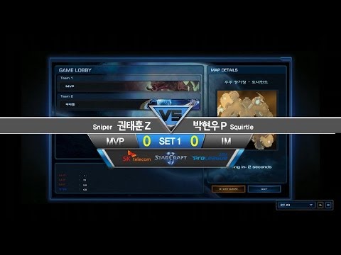 [SPL2014] Sniper(MVP) vs Squirtle(IM) Set1 Star Station -SPL,EsportsTV,Starcraft2