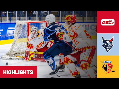 DEL2: Blue Devils Weiden vs. ESV Kaufbeuren | Highlights - 1. Spieltag