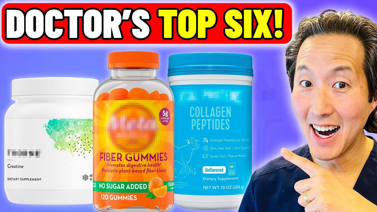 Doctor Reveals the ONLY 6 Supplements Worth Your Money!