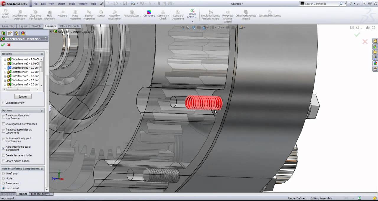SolidWorks Tutorial: Interference Detection by SolidWize