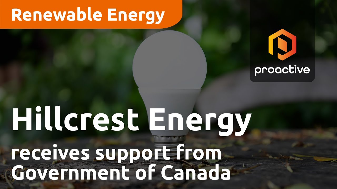 Hillcrest Energy receives support from Government of Canada for validation testing of ZVS inverter