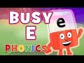 Phonics Learn To Read Busy Letter E Alphablocks