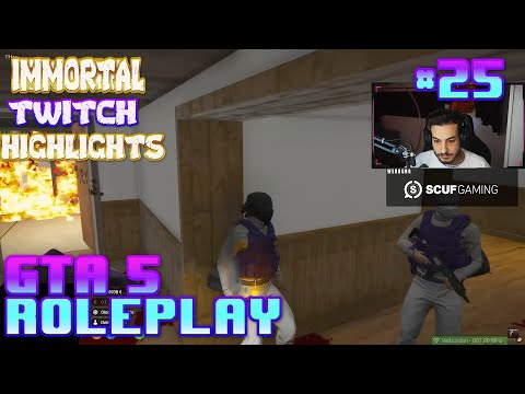[Immortal] BEST OF GTA 5 RP Fails & Twitch Highlights #25