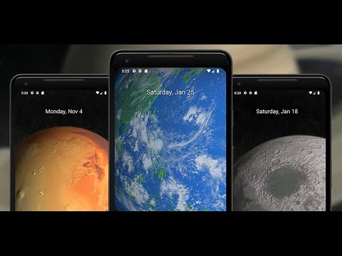 Moon 3D Live Wallpaper Video