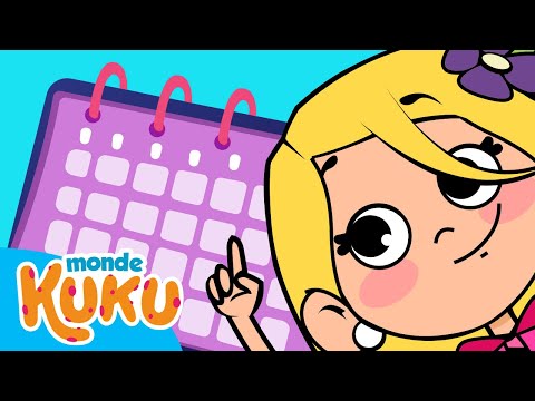 Les jours de la semaine pour les enfants - Monde Kuku