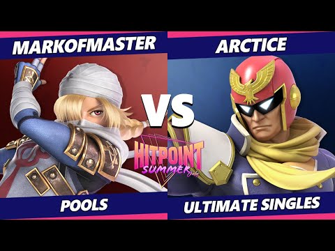 Hitpoint Summer July - MarkOfMaster (Sheik) Vs. Arctice (Captain Falcon) SSBU Ultimate Tournament