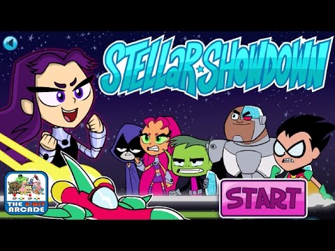 Teen Titans Go: Stellar Showdown - Blackfire Crashes Starfire's Bday Party (Cartoon Network Games) Video