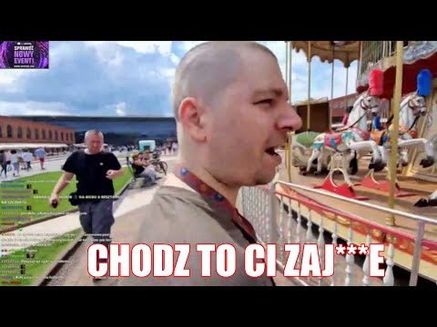 Dawid Jasper Spina z Hejterem IRL