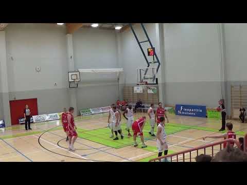 Kashrell Lawrence PeU basket vs Loima Bisons 2/2