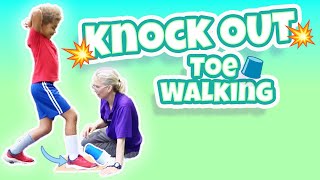 Toe Walking Simple Solution: Slide the Shin Forward! 🛝🦶 | Pediatric Physical Therapy #36