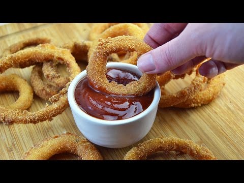 How to Make Onion Rings - Easy Crispy Breaded Onion Rings Recipe