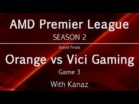 Dota 2 - Orange vs Vici Gaming, game 3 - AMD Premier League