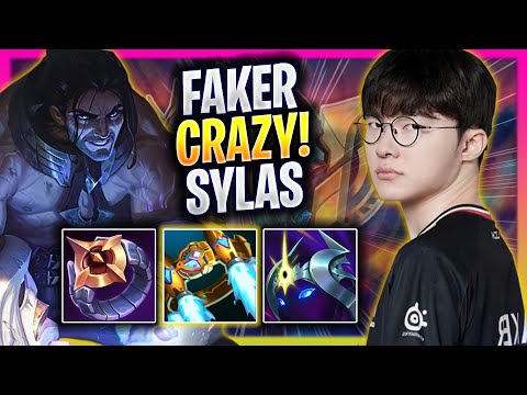FAKER CRAZY GAME WITH SYLAS! - T1 Faker Plays Sylas MID vs Azir! | Season 2025