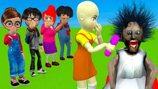 Download lagu Scary Teacher 3D vs Squid Game Who Will Have The Most Beautiful Hair 5 Times Challenge mp3