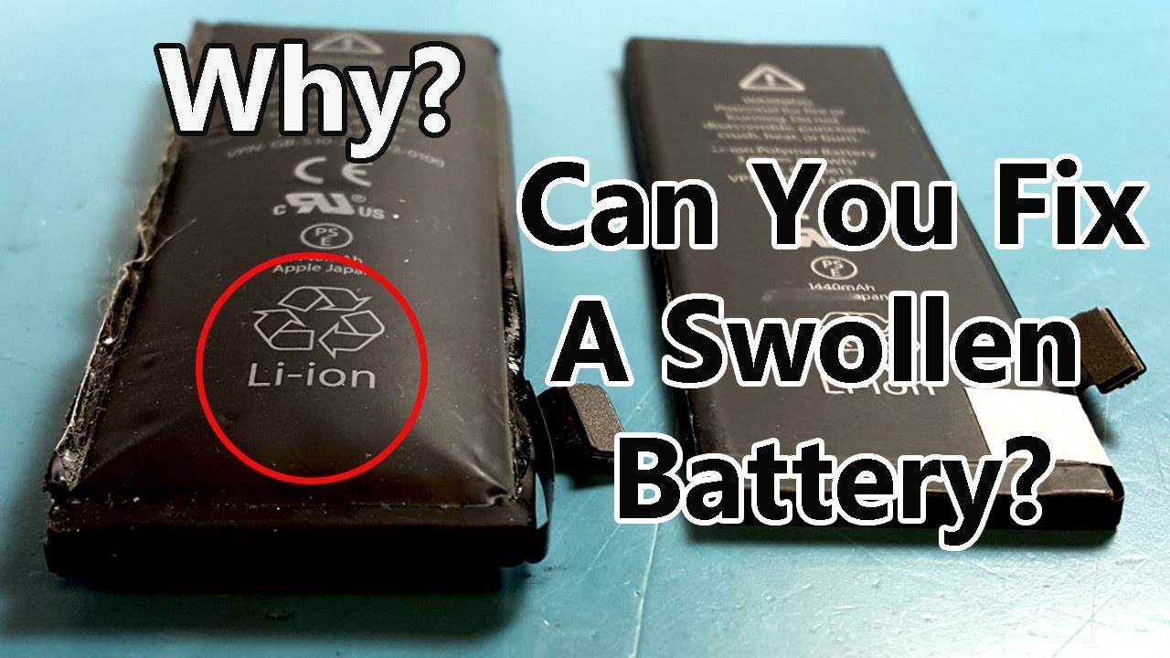 Why Do Batteries Get Swollen? Can You Fix A Swollen Phone Battery?