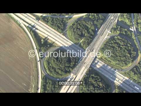 Autobahnkreuz Hermsdorfer Kreuz in Thüringen