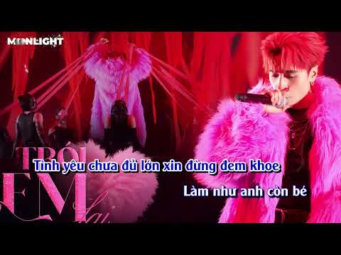 KARAOKE   Bè Rap Trói Em Lại   Quang Hùng MasterD   Anh Trai Say Hi   VieOn