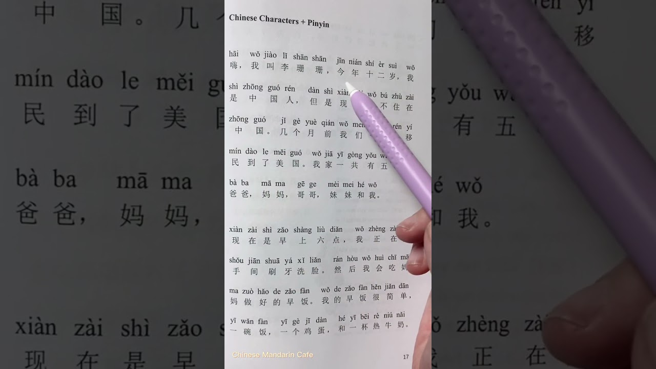 Chinese Reading Practice