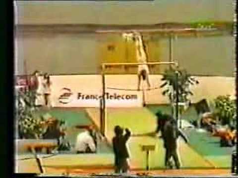 Chloe Maigre - 1994 CIS-FRA Display - Uneven Bars