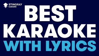 TOP 30 BEST KARAOKE WITH LYRICS from the ’60s ’70s ’80s ’90s 2000’s and Today! 2 HOURS NON STOP