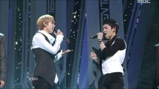 TEEN TOP - The Back Of My Hand Brushes, 틴탑 - 손등이 스친다, Music Core 20110910