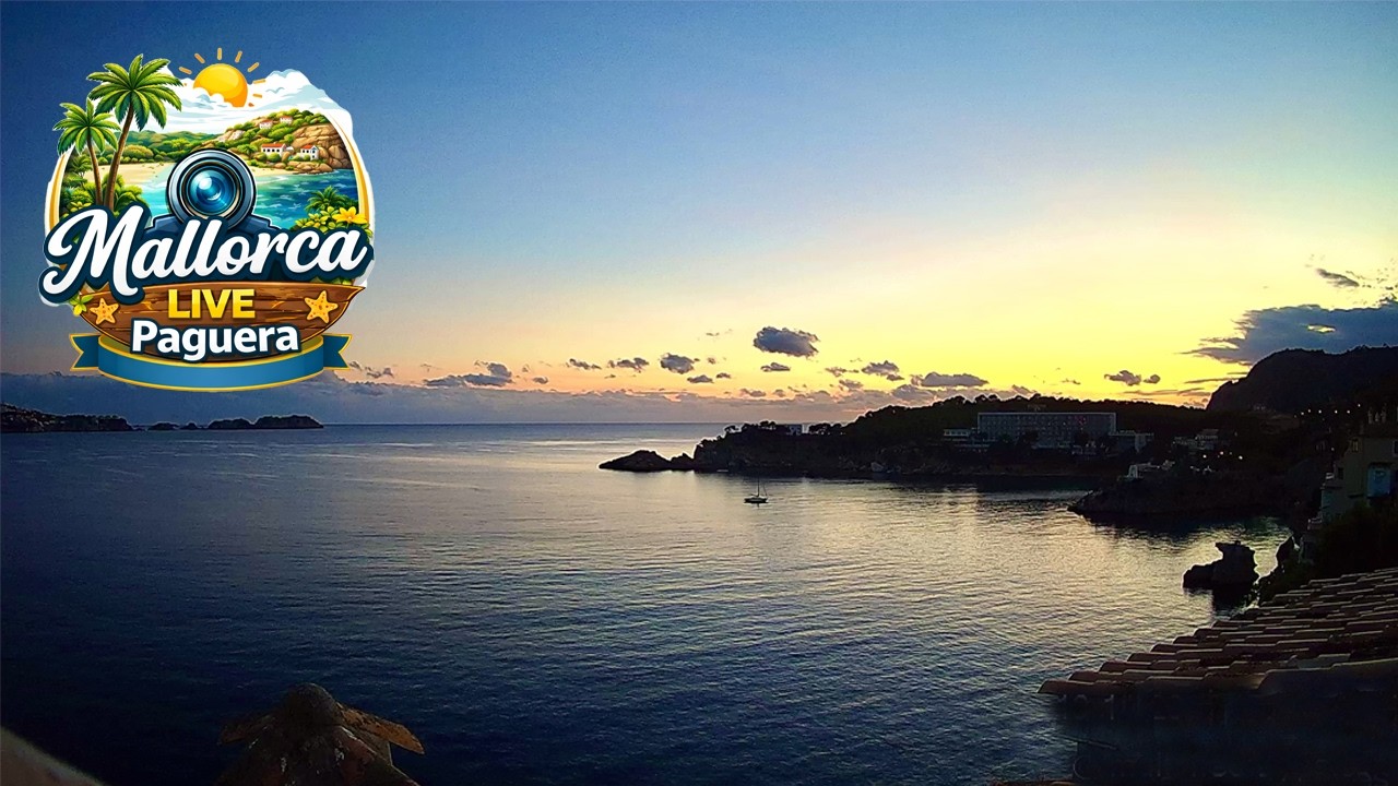 Live webcam view of Cala Fornells Coastal View