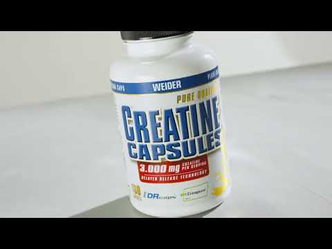 Weider Pure Creatine Caps 100 капсул. Креатин моногидрат Creapure - фото 2 - id-p1131989596