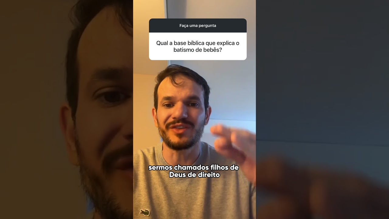 BATISMO EM BEBÊS #padrepatrick #doutrina #catequese