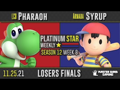 PSW S12:W8 - LCD | Pharaoh (Yoshi) vs Armada | Syrup (Ness) - Losers Finals