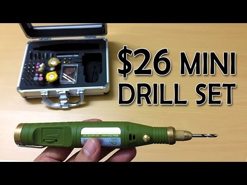 Mini drill grinder set review