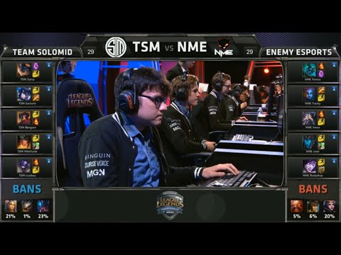 TSM vs NME Game 1 Highlights (NA LCS Summer 2015)