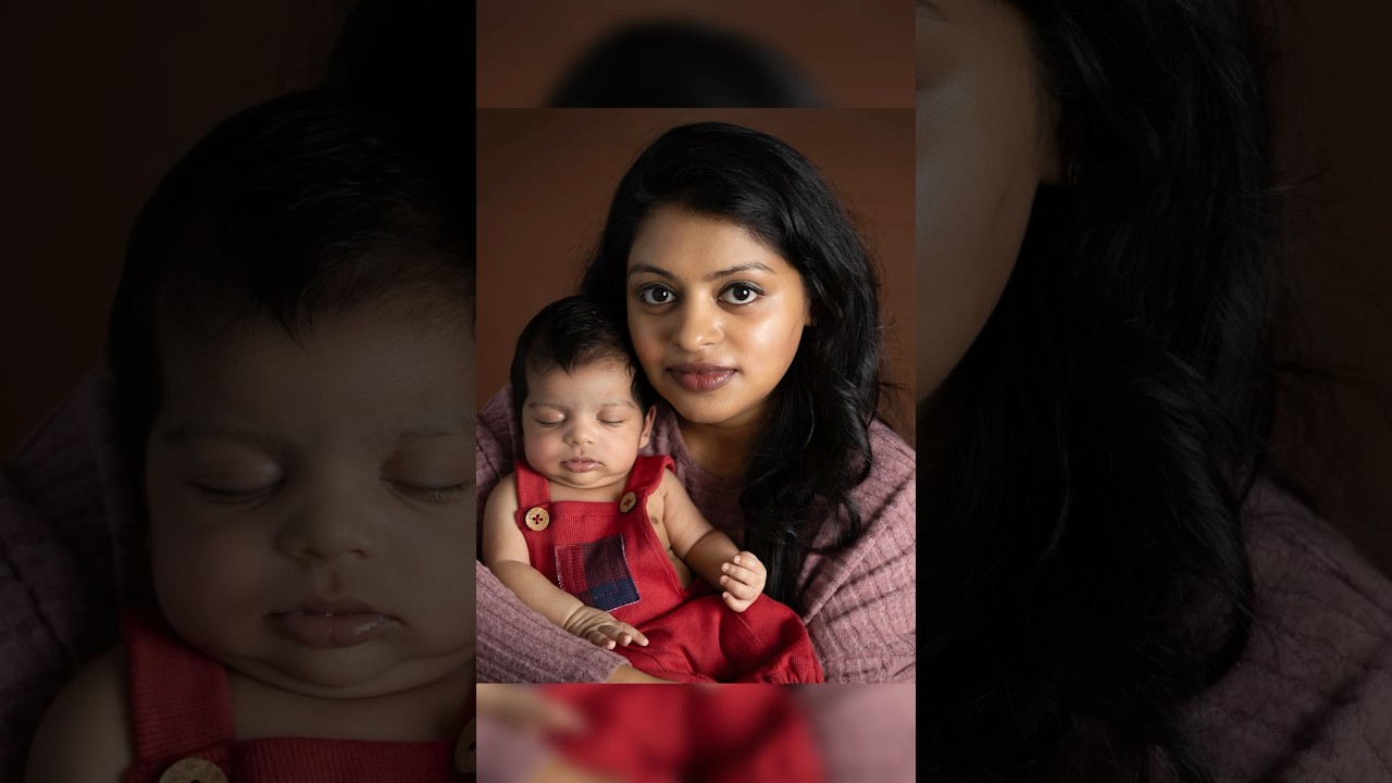 Newborn baby photoshoot reel Dubai