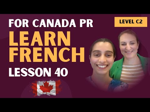 French Lesson 40: Discours Direct et Indirect | C2 French Grammar for Canada PR & TEF Canada