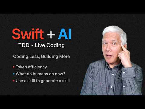 Coding Less, Building More (Swift + AI) thumbnail