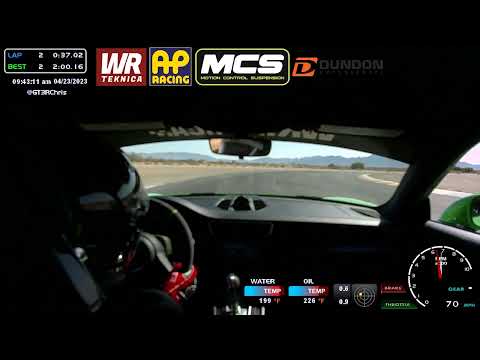 Chuckwalla CW - Porsche GT3RS - 1:55.89