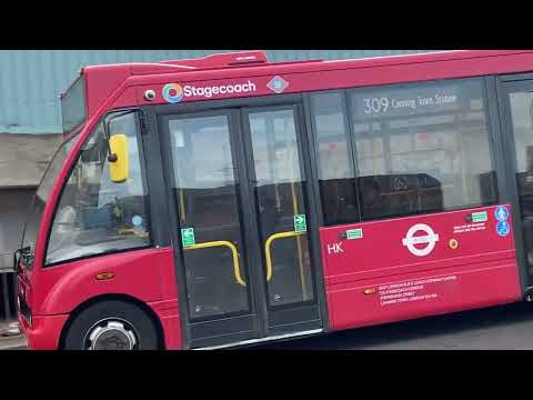 Optare Solo Stagecoach London 47995 YJ12GVV Route 309 Canning Town Station