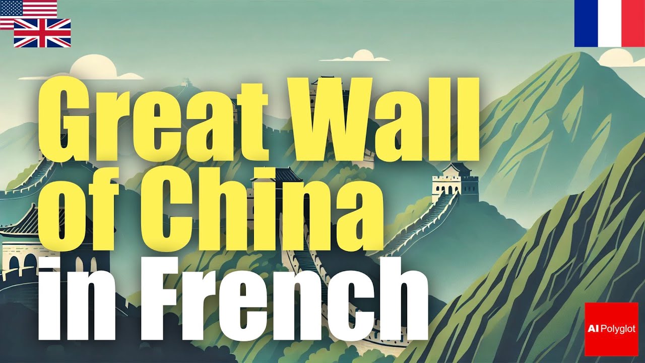 Great Wall of China in French | Passive listening | Second Foreign Language | with hiragana episode artwork