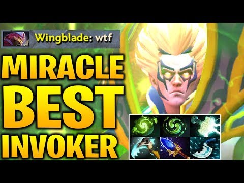 MIRACLE - THE BEST INVOKER IN THE WORLD Dota 2 7.17