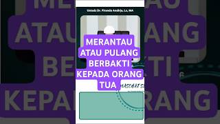 Download lagu MERANTAU ATAU PULANG BERBAKTI KEPADA ORANG TUA, Nasehat Ustadz Firanda Andirja Hafizahullah mp3
