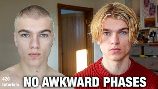 How to GROW OUT a buzz cut and avoid AWKWARD phases | 3 methods | EP 10