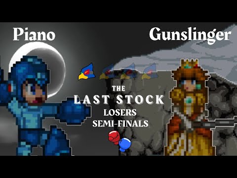 PlayfulPiano (Mega Man) vs. gunslinger (Peach) - Loser's Semifinals - FFC: The Last Stock