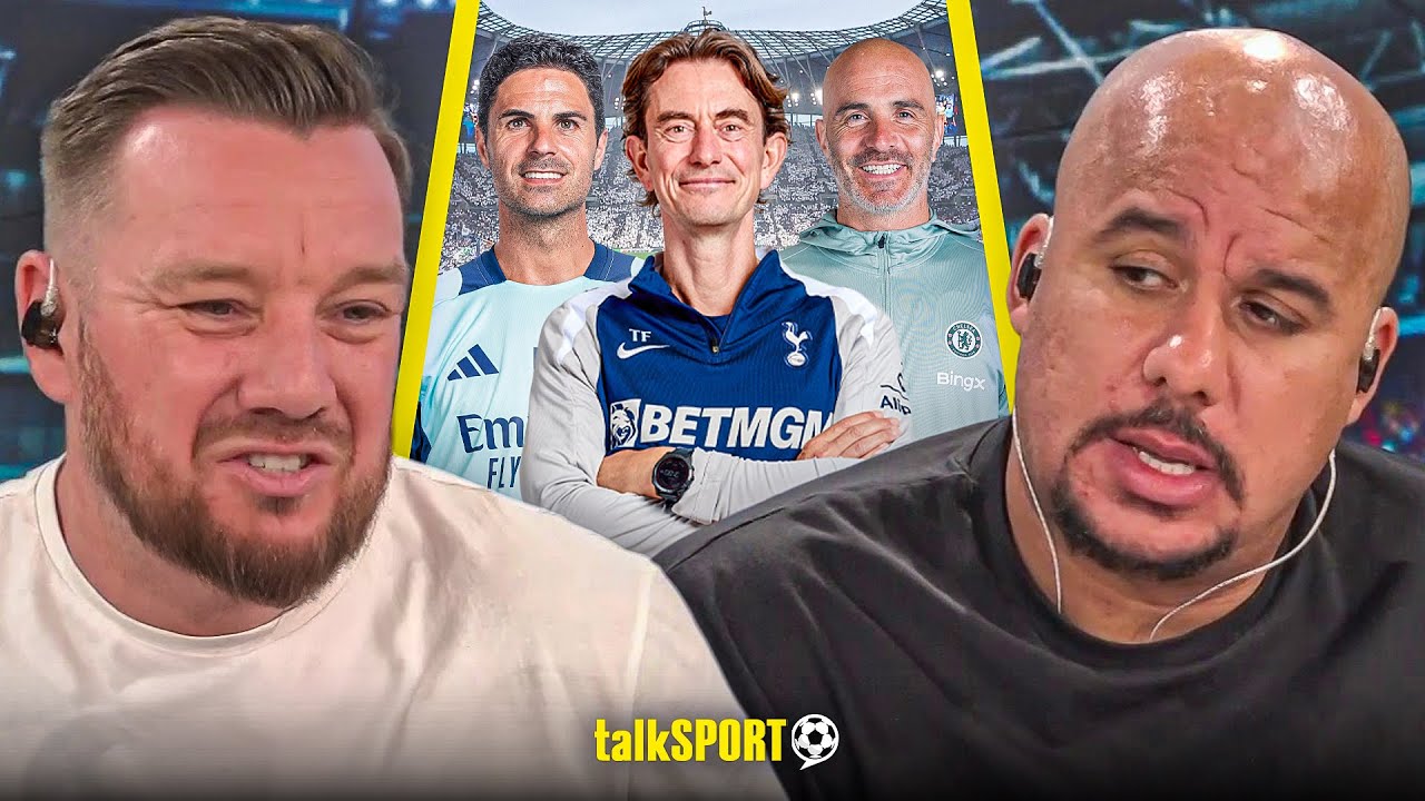 "PARDON?" Jamie O'Hara REVEALS who the BIGGEST CLUB IN LONDON is ahead of Spurs vs Chelsea!