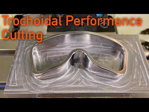 Trochoidal iMachining MTcut V76D CNC Fräsen