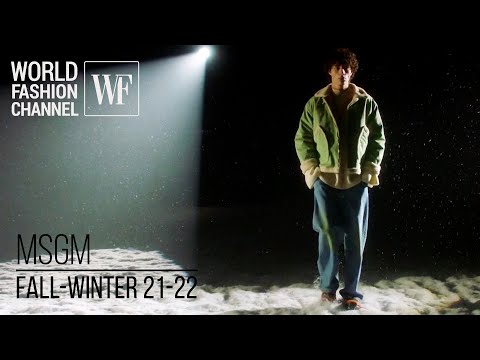 MSGM | fall-winter 21-22 | Milan men's fashion week