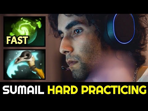 SUMAIL hard practicing this Hero with Scythe of Vyse Build Dota 2