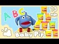 Learn The ABC Alphabet With Play Doh Baby Pip