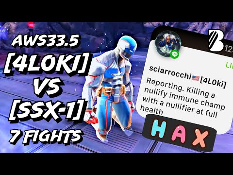 Nullify Immune Boss Beaten By Nullify Champ (HAX) - AWS33.5 - [4L0ki] vs [SSx-1]