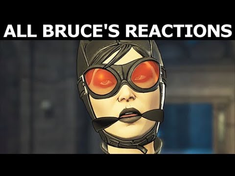 Catwoman Inside Riddler's Box - All Bruce's Reactions - BATMAN Season 2 The Enemy Within Episode 3