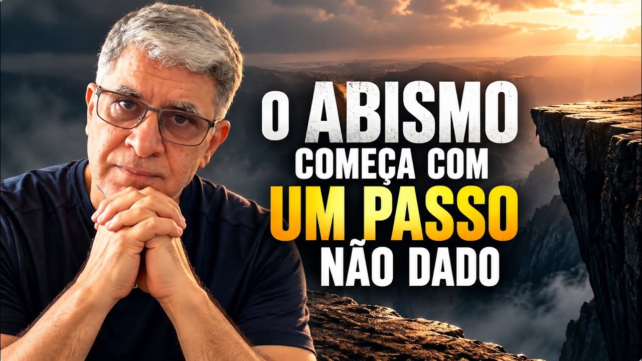 O ABISMO COMEÇA COM UM PASSO NÃO DADO